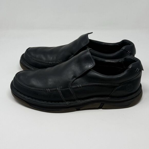 Dr Martens Loafers Mens 10 Womens 11 Black Leather Slip On Casual Preppy Shoes main image 5